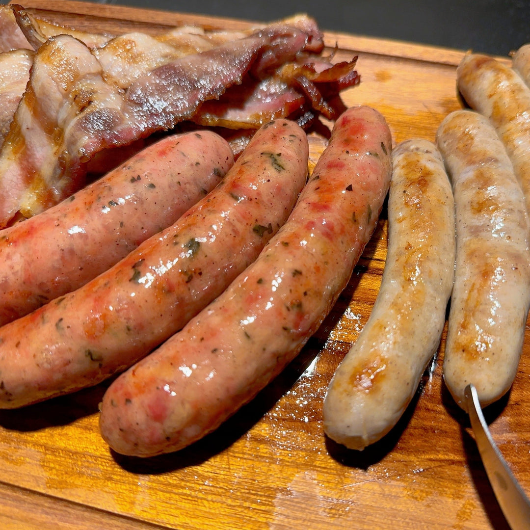 Additive-Free Sausage & Bacon Set from Horikoshi Farm